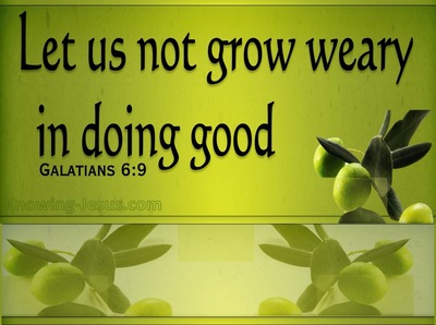 Galatians 6:9